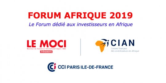 Forum Afrique 2019 à la CCI Paris Ile-de-France le 8 février