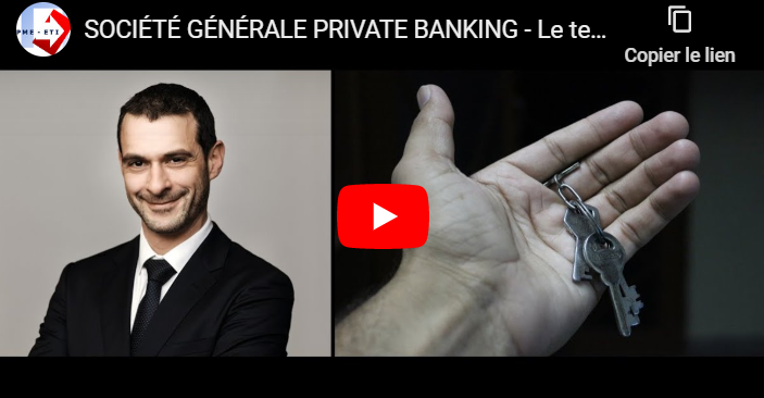 SOCIÉTÉ GÉNÉRALE PRIVATE BANKING – Le temps d’un café avec Frédéric Poilpré pour parler transmission d’entreprise