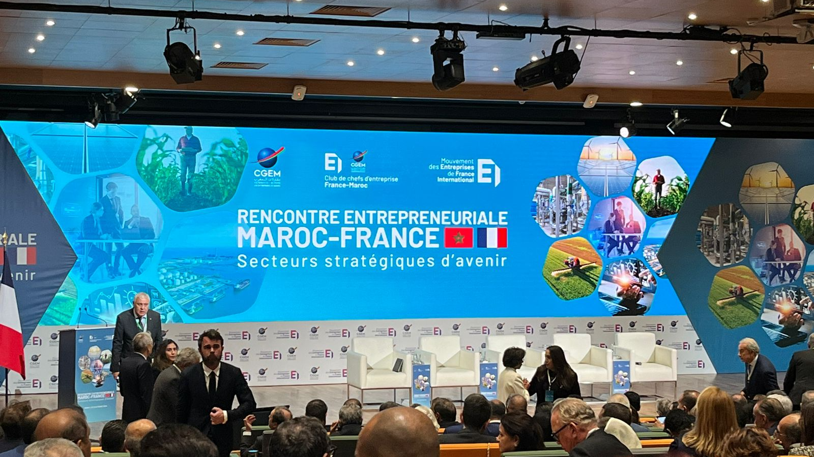 Visite d'Emmanuel Macron au Maroc : Les perspectives pour les PME et ETI